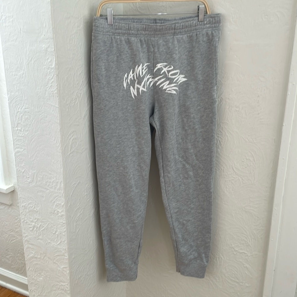 SOLID Men's Came From Nothing Jogger Pants Size XL In Gray